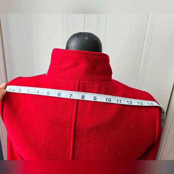 GUC Wool Red Coat - Picture 4 of 9